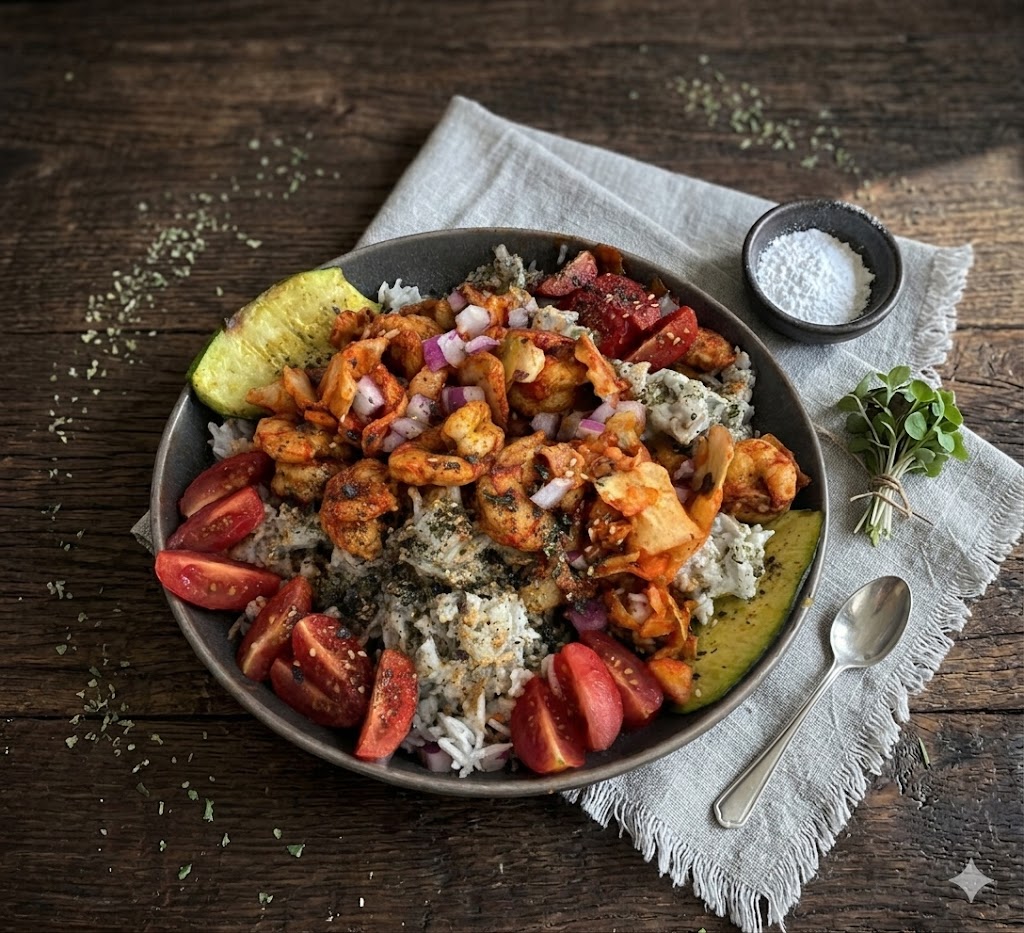 Korean Shrimp Salad